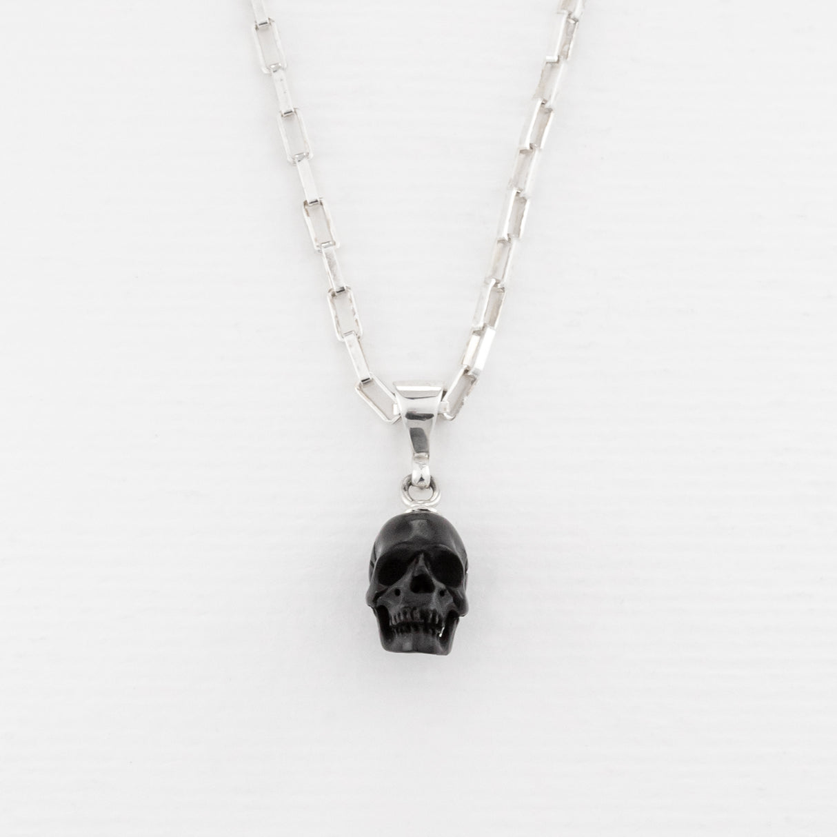 Black Skull Charm