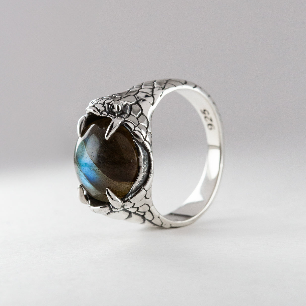 Labradorite Devour Ring in Silver