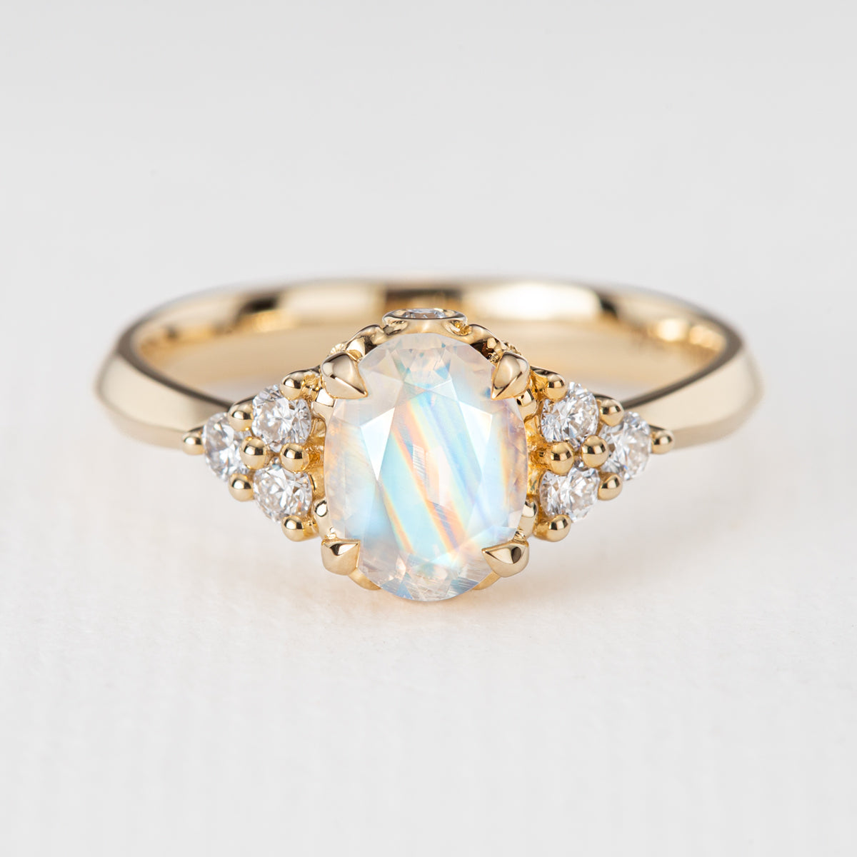 Moonlit Diadem Ring in Moonstone