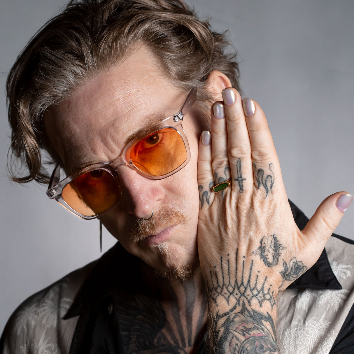 Octagonal Pounamu Signet Ring