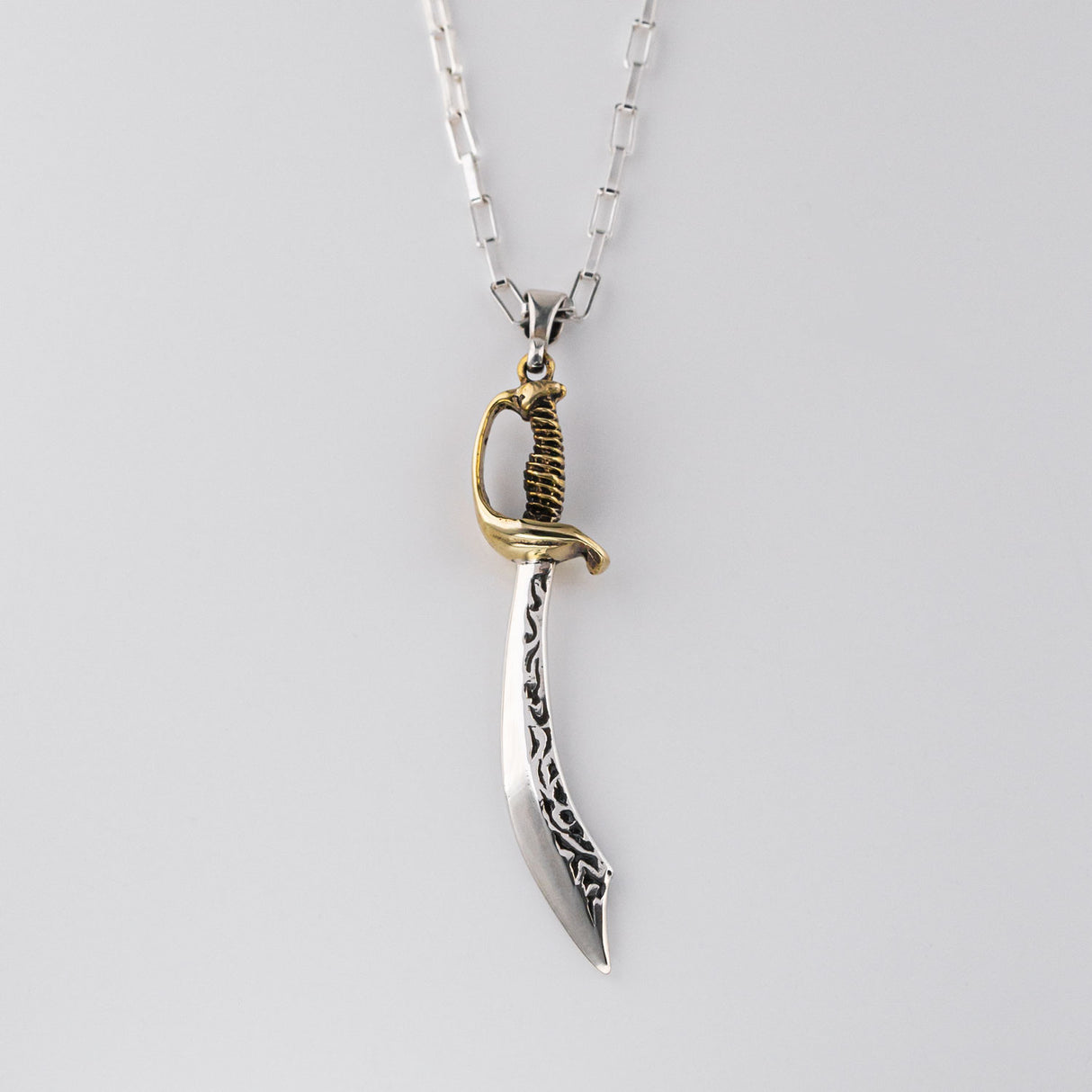 Pirate Cutlass Charm Pendant