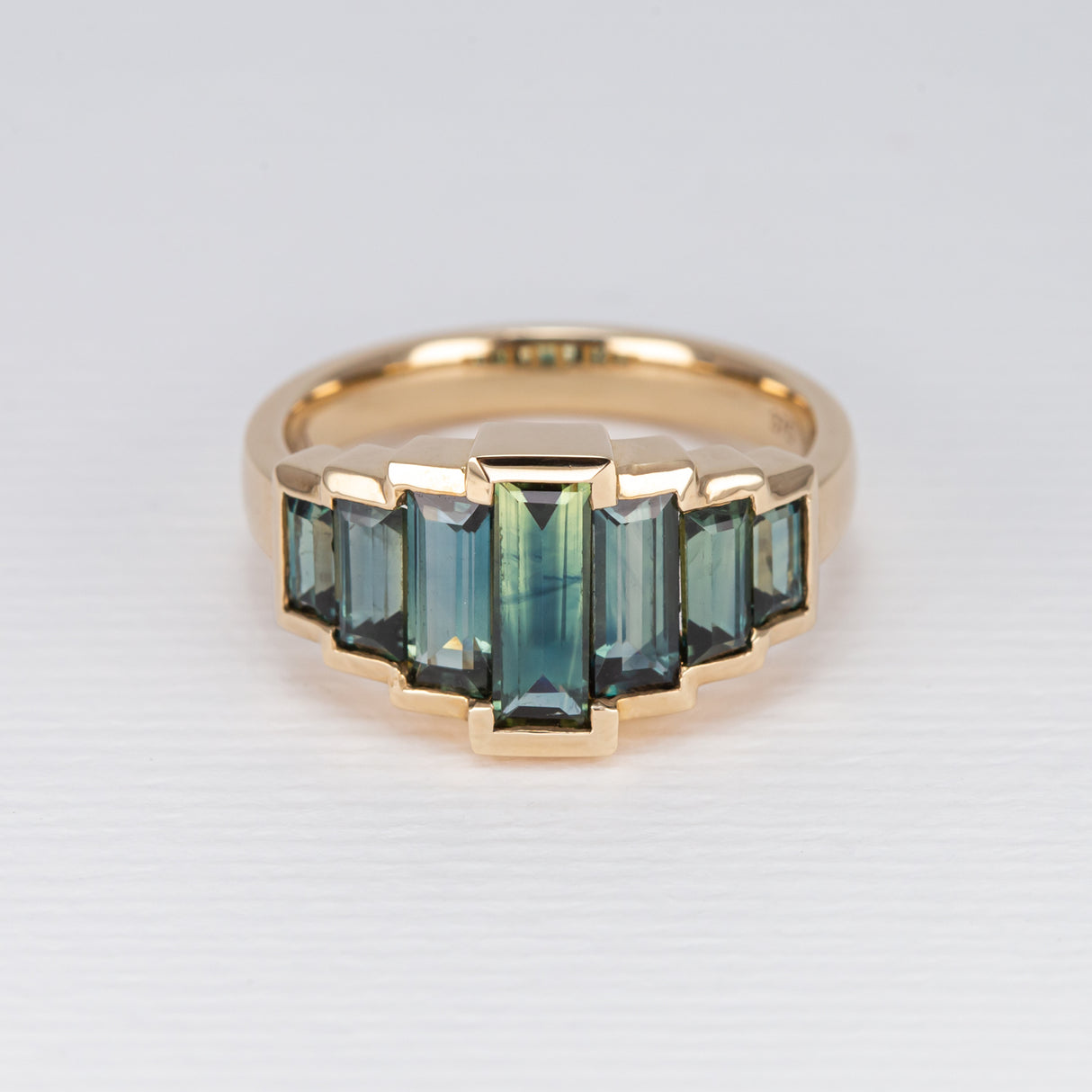 Sapphire Hall of Mirrors Ring