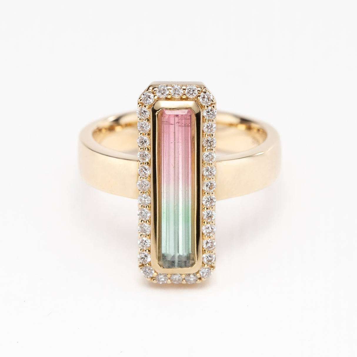 Watermelon Sugar Ring in Tourmaline