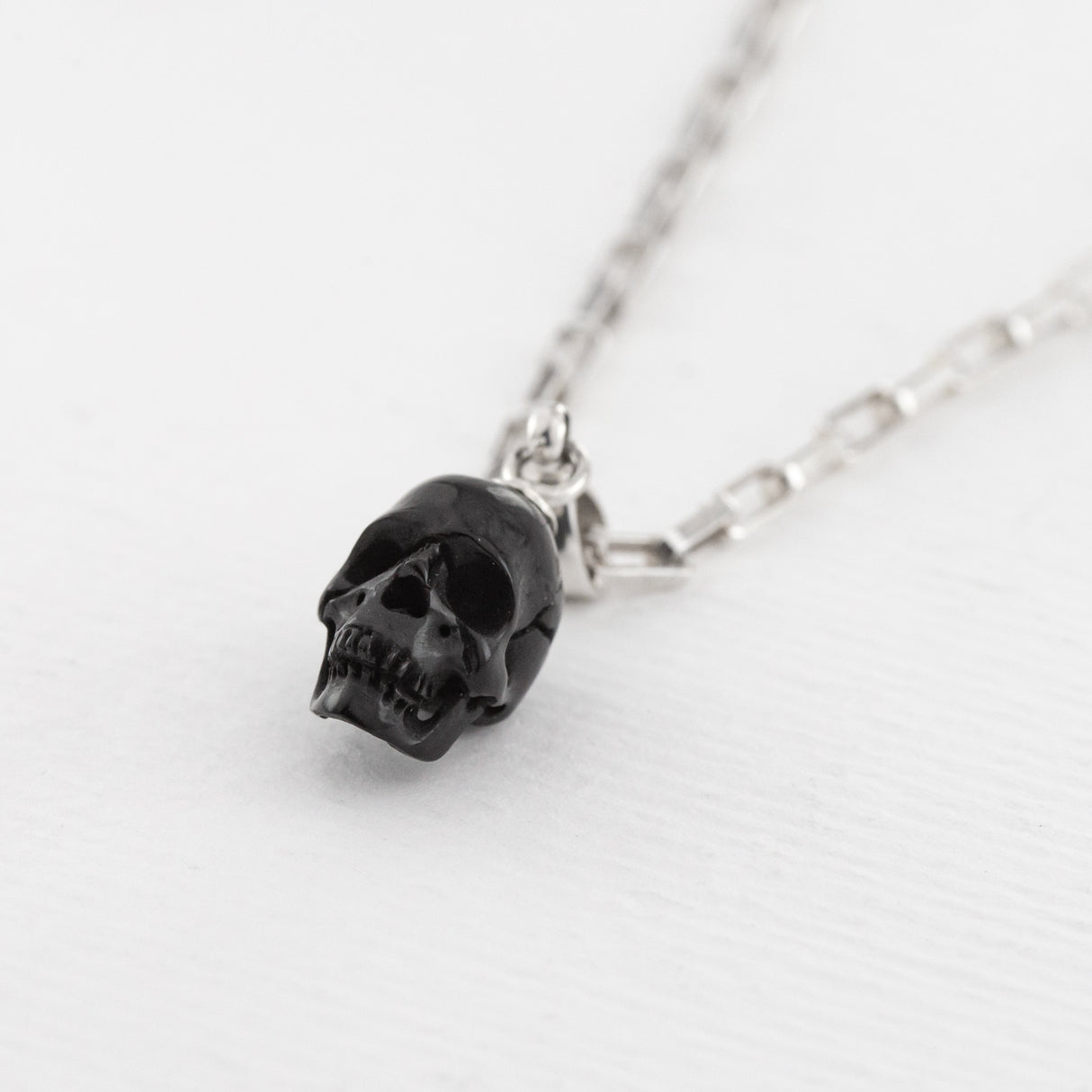 Black Skull Charm