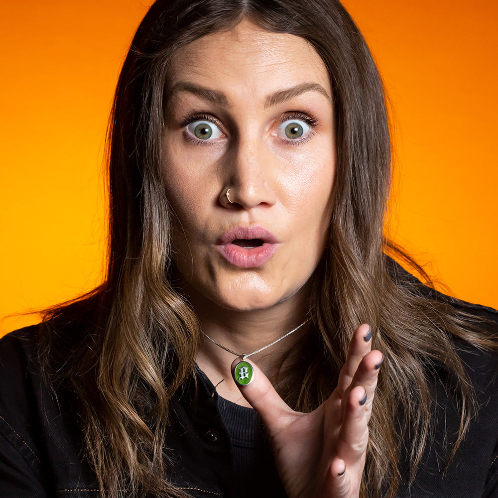 "This is Me" Personalised Charm Pendants in Pounamu & Sterling Silver