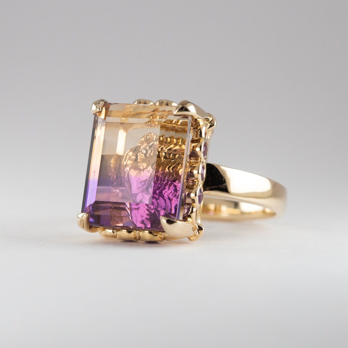 Love Within Ametrine Ring
