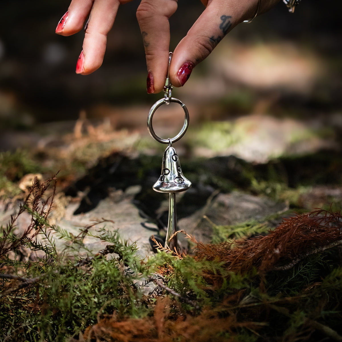 Mycelium Keyring