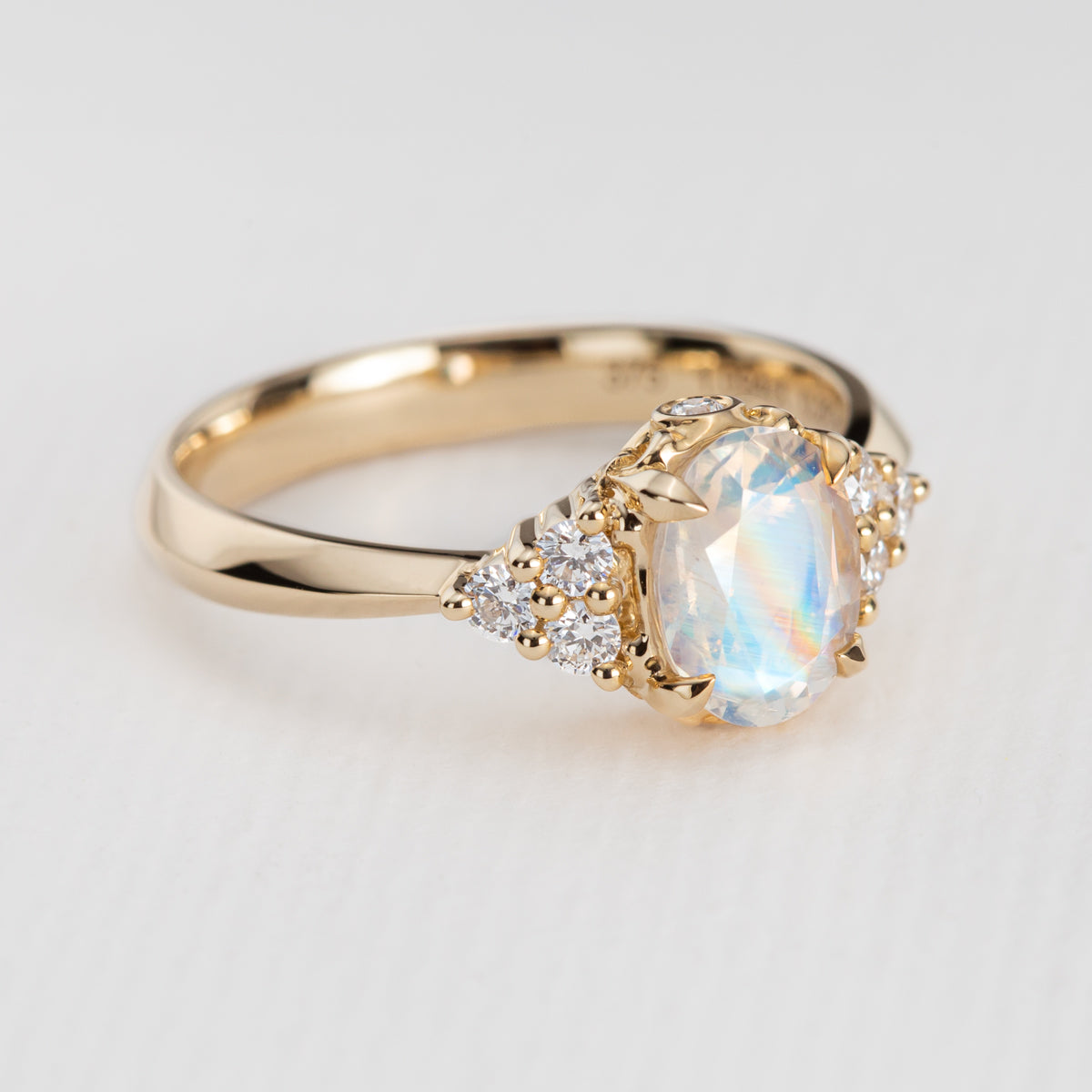 Moonlit Diadem Ring in Moonstone