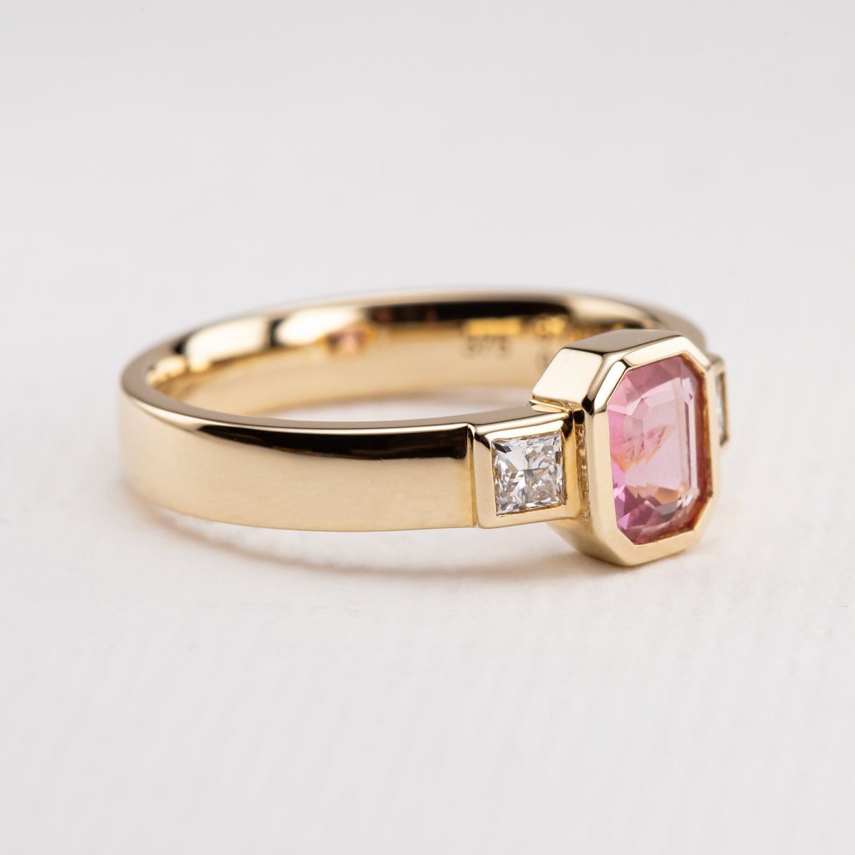 Pink Lemonade Sorbet Spinel Ring