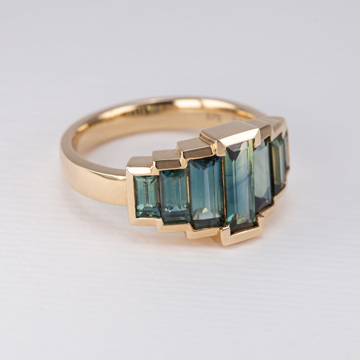 Sapphire Hall of Mirrors Ring