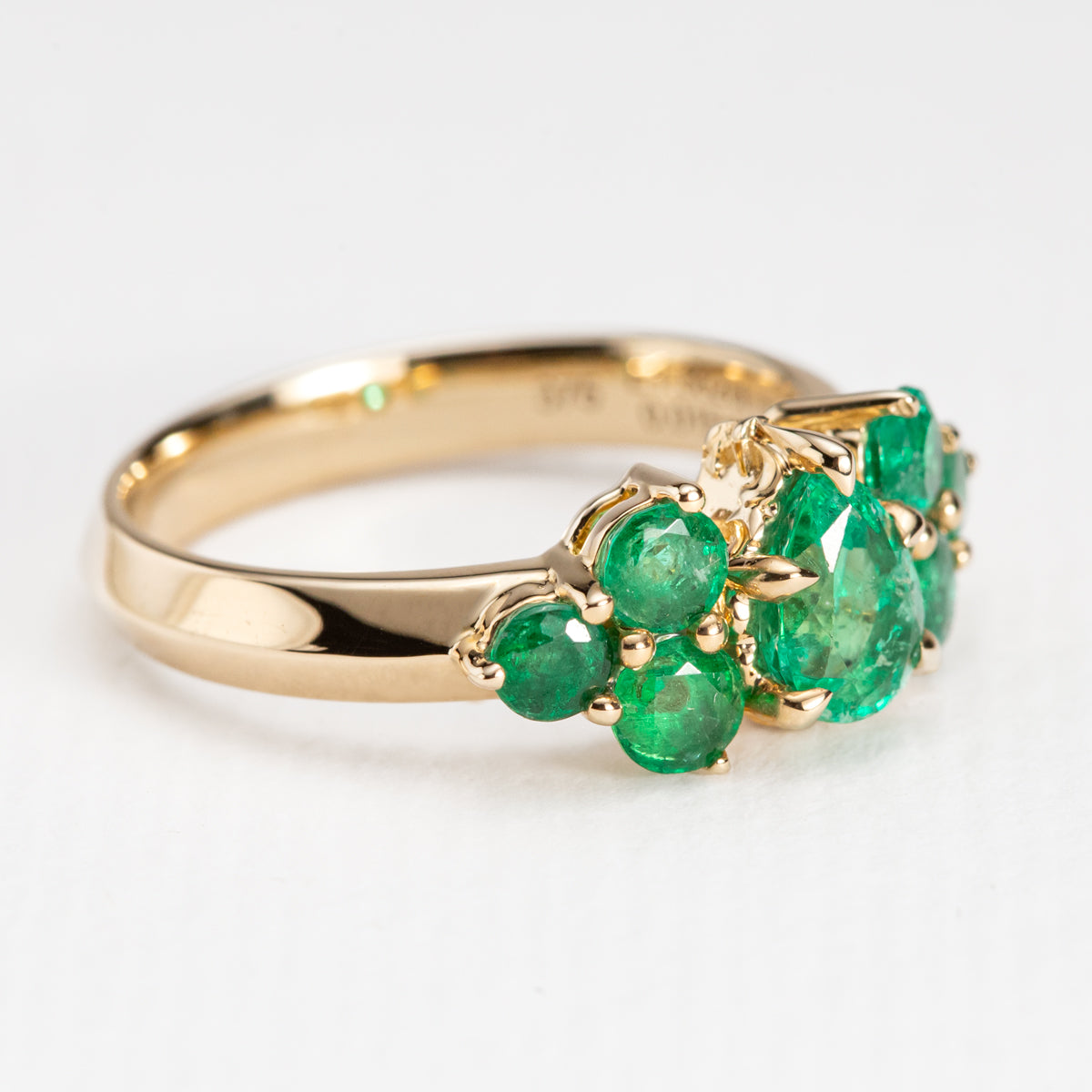Emerald Bouquet Ring