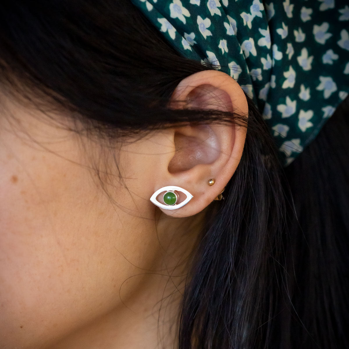 Pounamu Eye Candy Stud Earrings