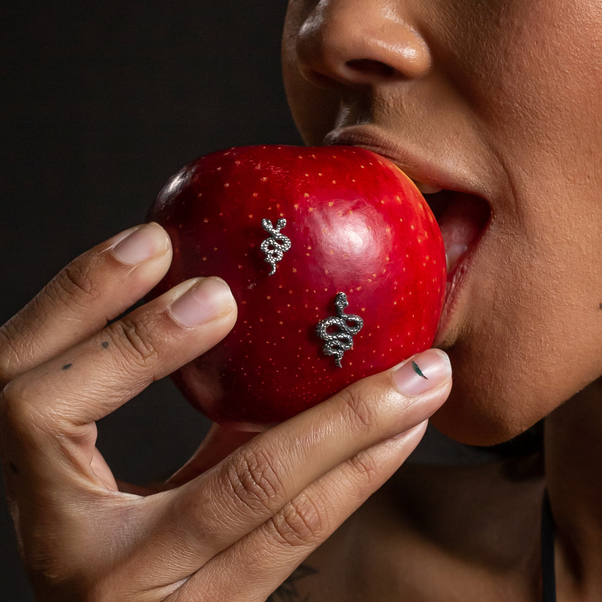 Double Headed Snake Studs