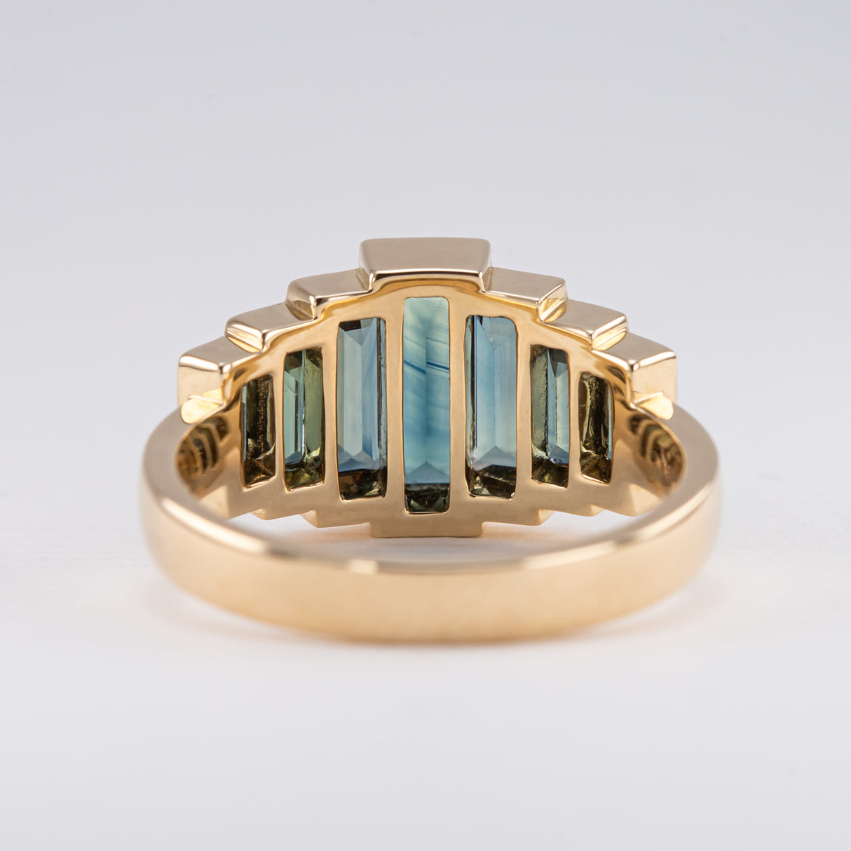 Sapphire Hall of Mirrors Ring