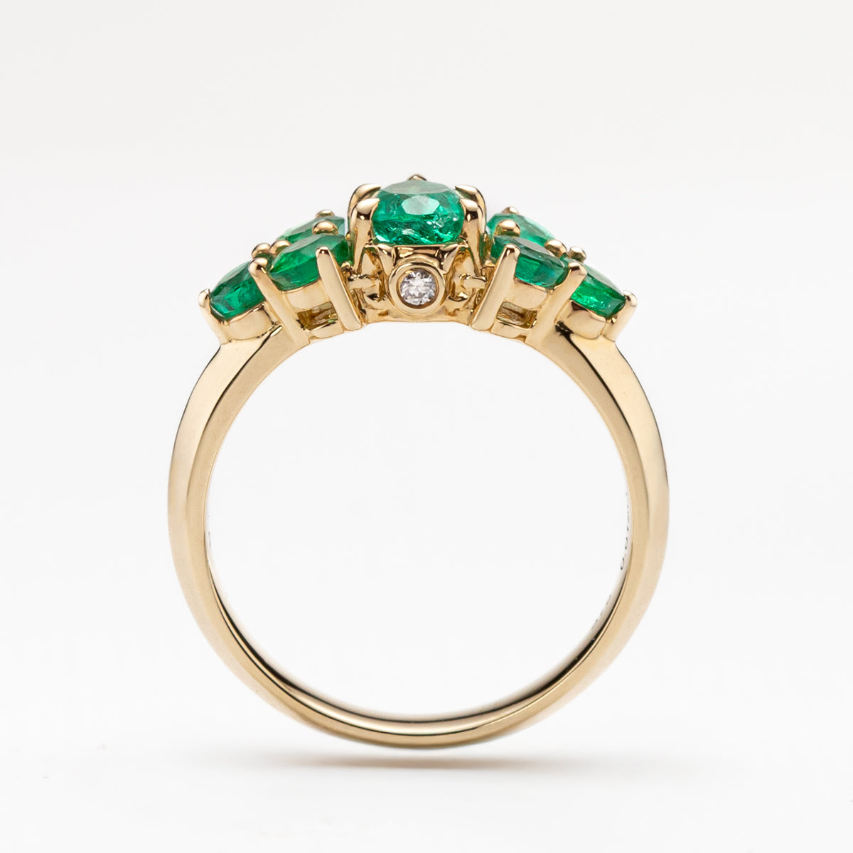 Emerald Bouquet Ring