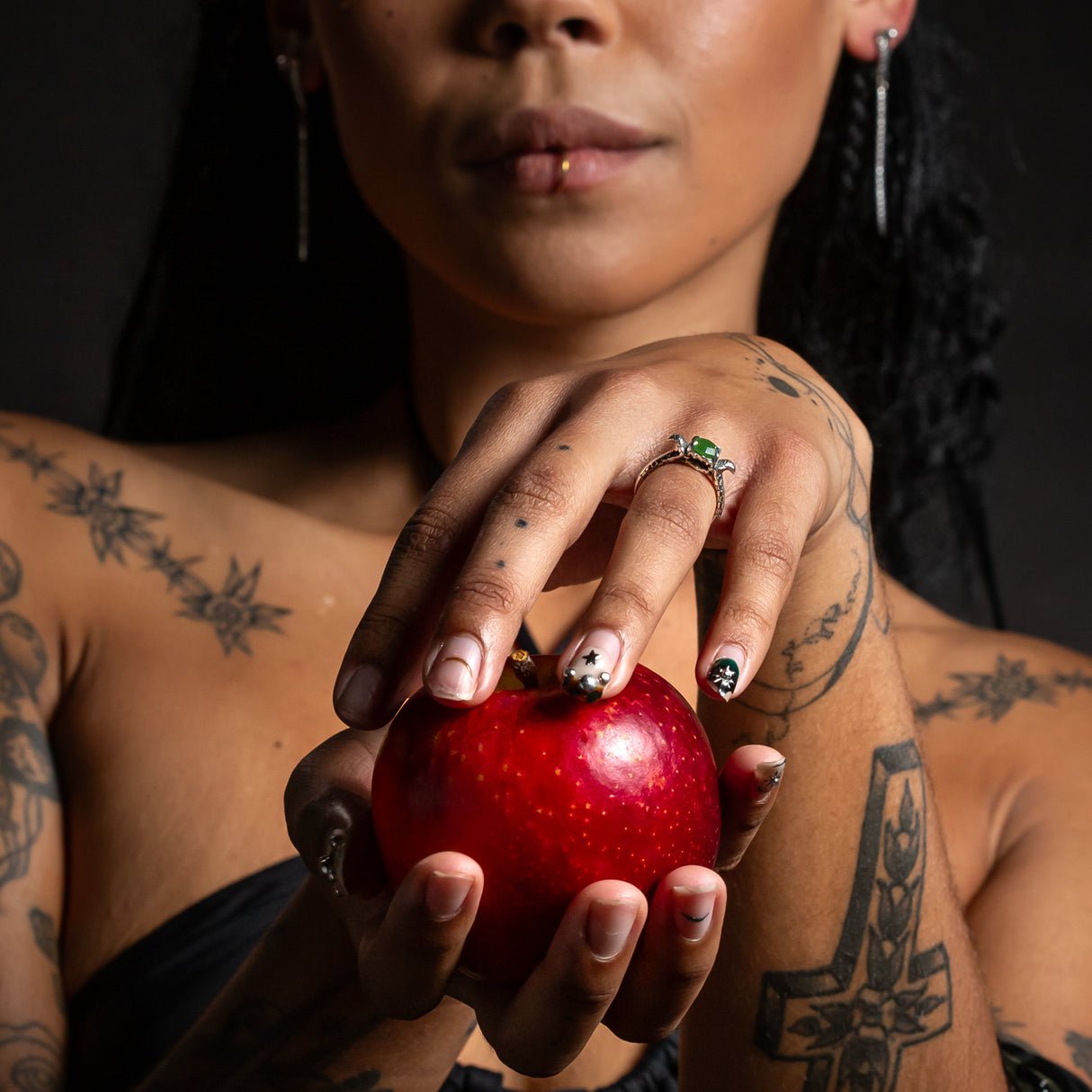 Green with Envy Pounamu Ring in Silver
