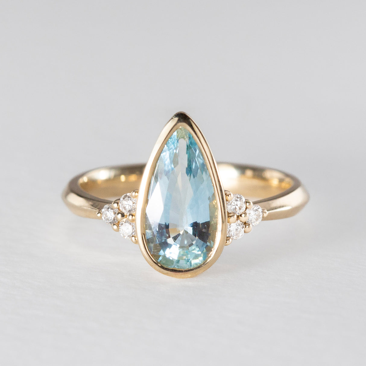 Aquamarine Athena Ring
