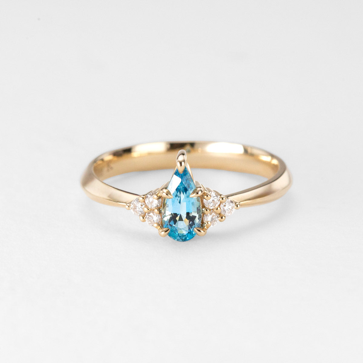 Beach House Aquamarine & Diamond Ring