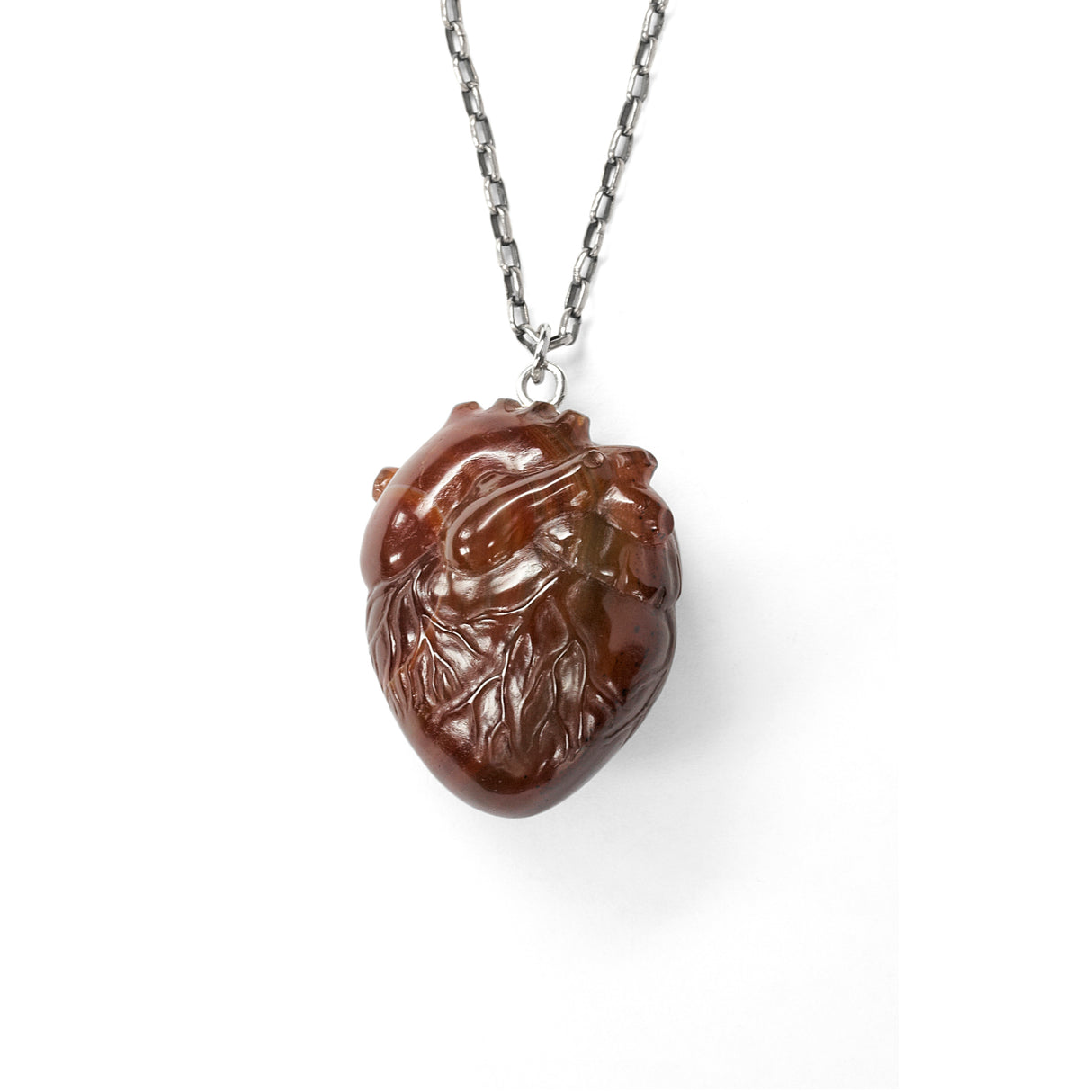 Carnelian Heart Pendant