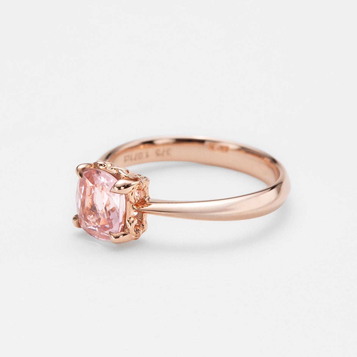 Cherry Blossom Morganite Ring