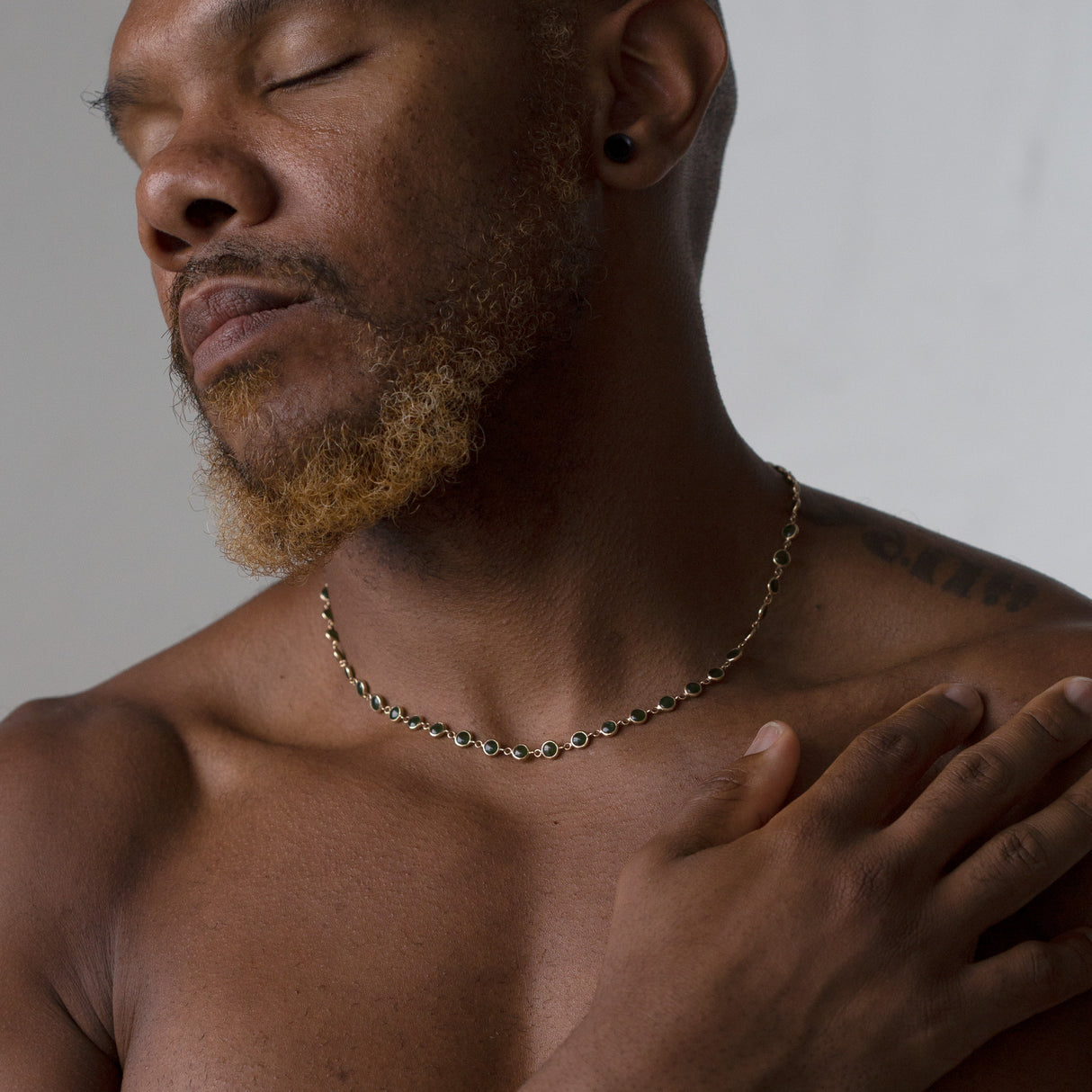 Pounamu Continuum Necklace in 9 carat Gold