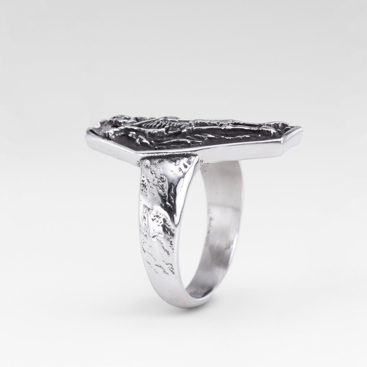 Drop Dead Stainless Steel Ring