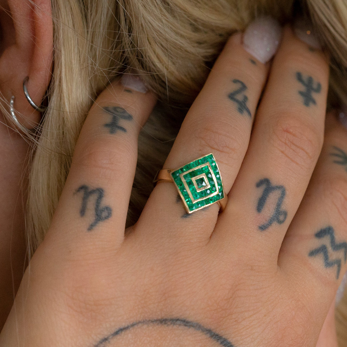 Emerald Magic Carpet Ring