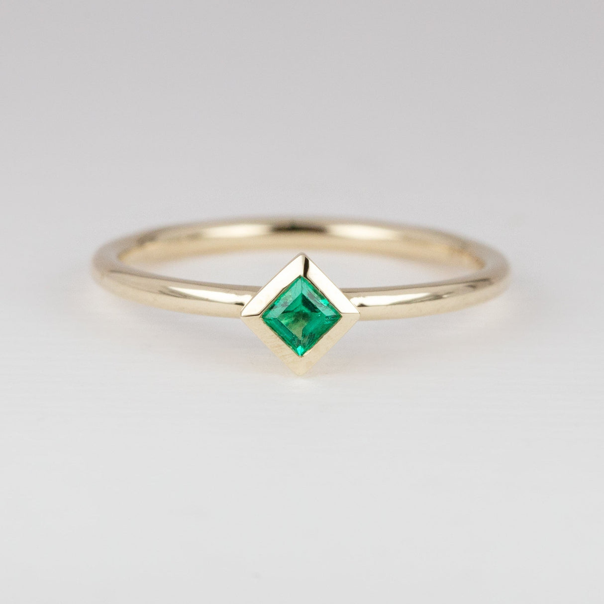 Emerald Tiny Treasure Ring