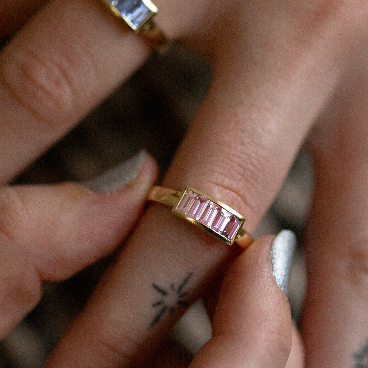 Heavenly Breeze Sapphire Ring