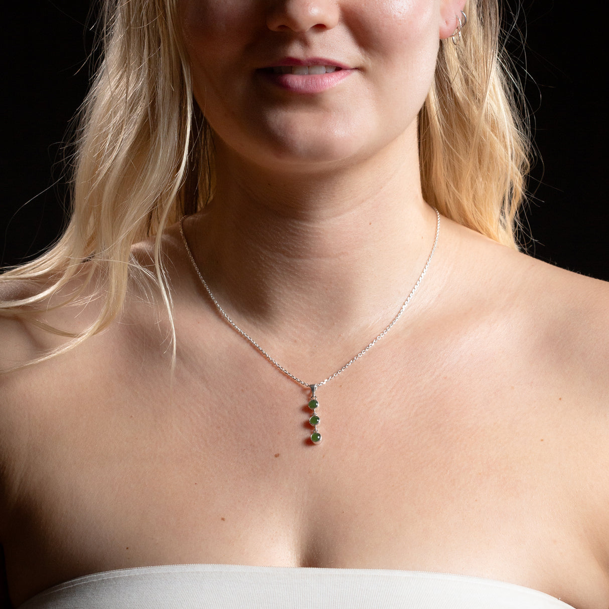 Pounamu 3 Muses Necklace