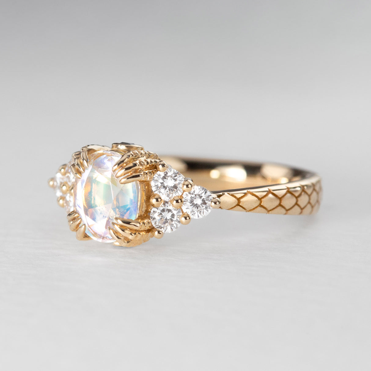 Luckdragon Moonstone Ring