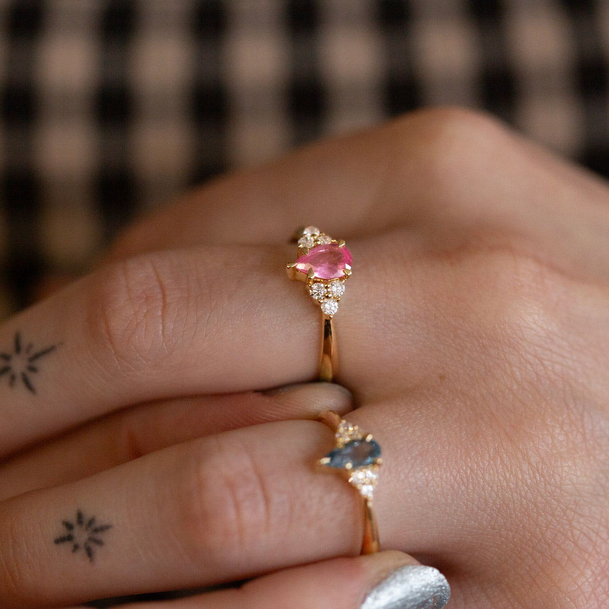 Malibu Sapphire & Diamond Ring