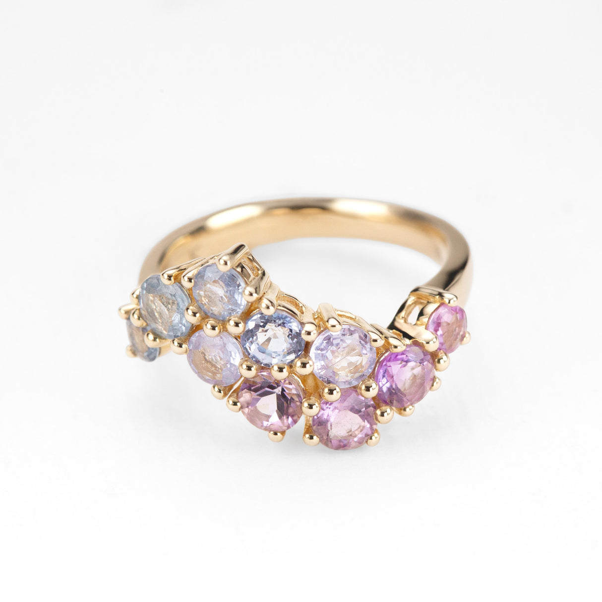 Monet Muse Sapphire & Amethyst Ring