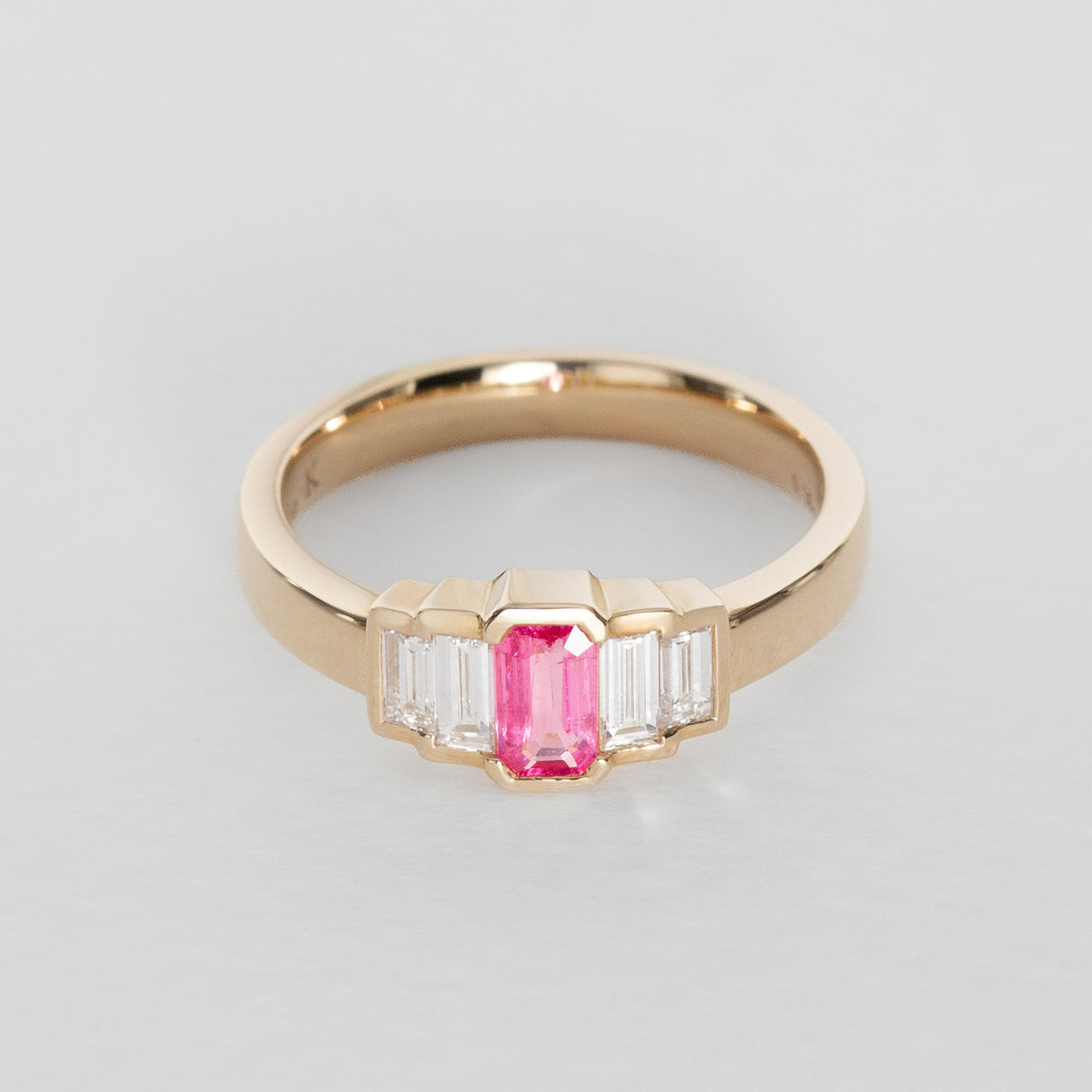 Monroe Mirrors Spinel Ring