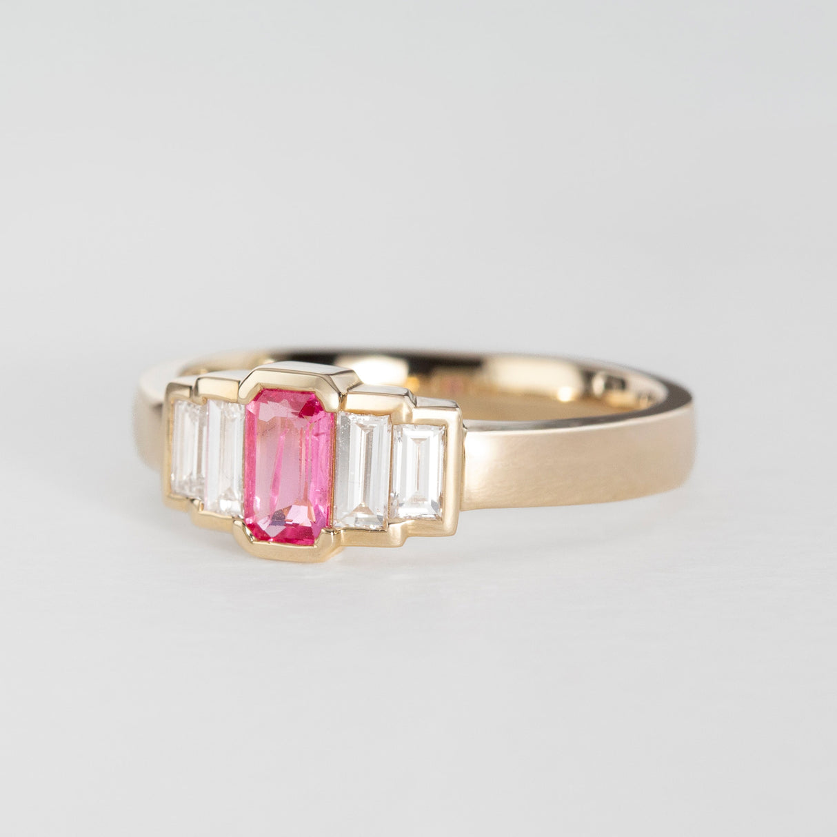Monroe Mirrors Spinel Ring