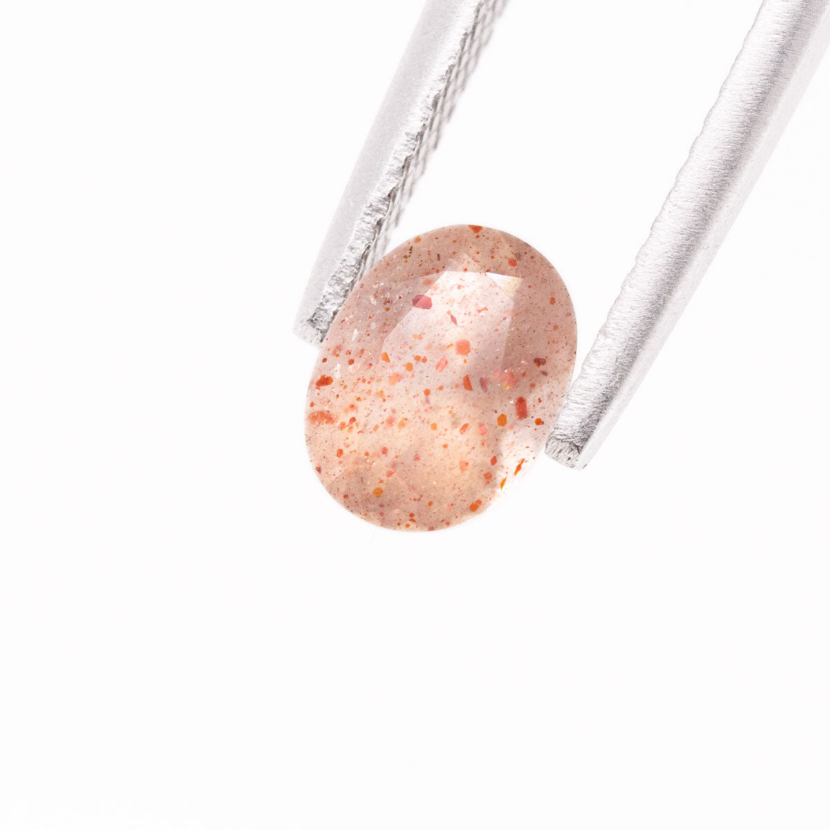 Rainbow Lattice Sunstone Oval 1.20 carat