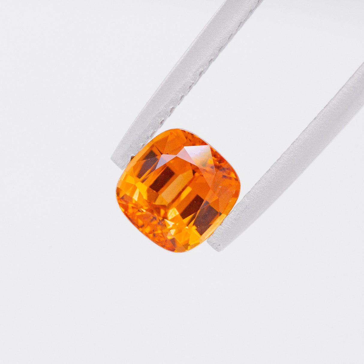 Mandarin Orange Spessartine Cushion Garnet 1.35 carat