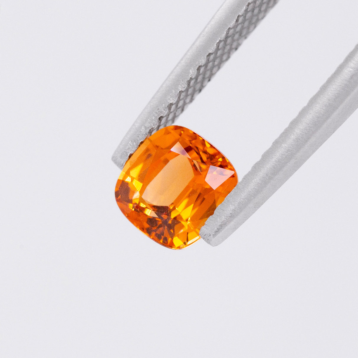 Mandarin Orange Spessartine Cushion Garnet 1.35 carat