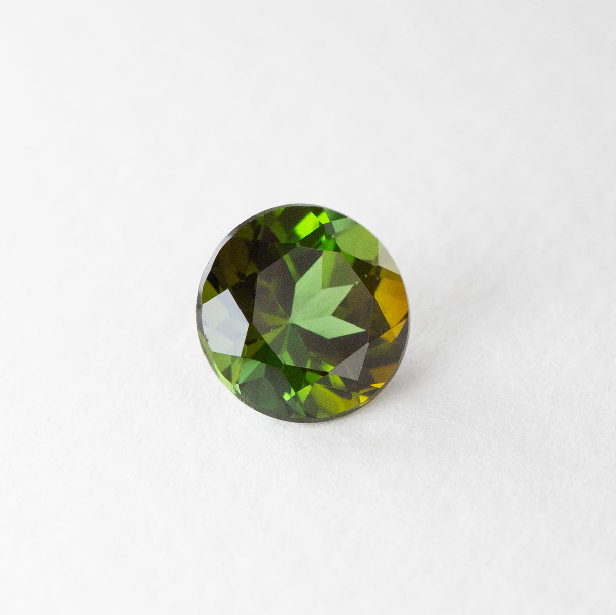 Olive Bi-Colour Tourmaline Oval 2.32 carats