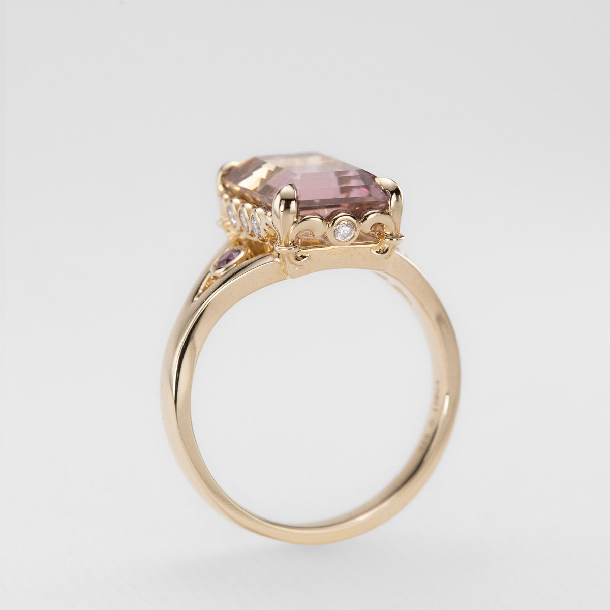 Sacred Flame Ametrine Ring