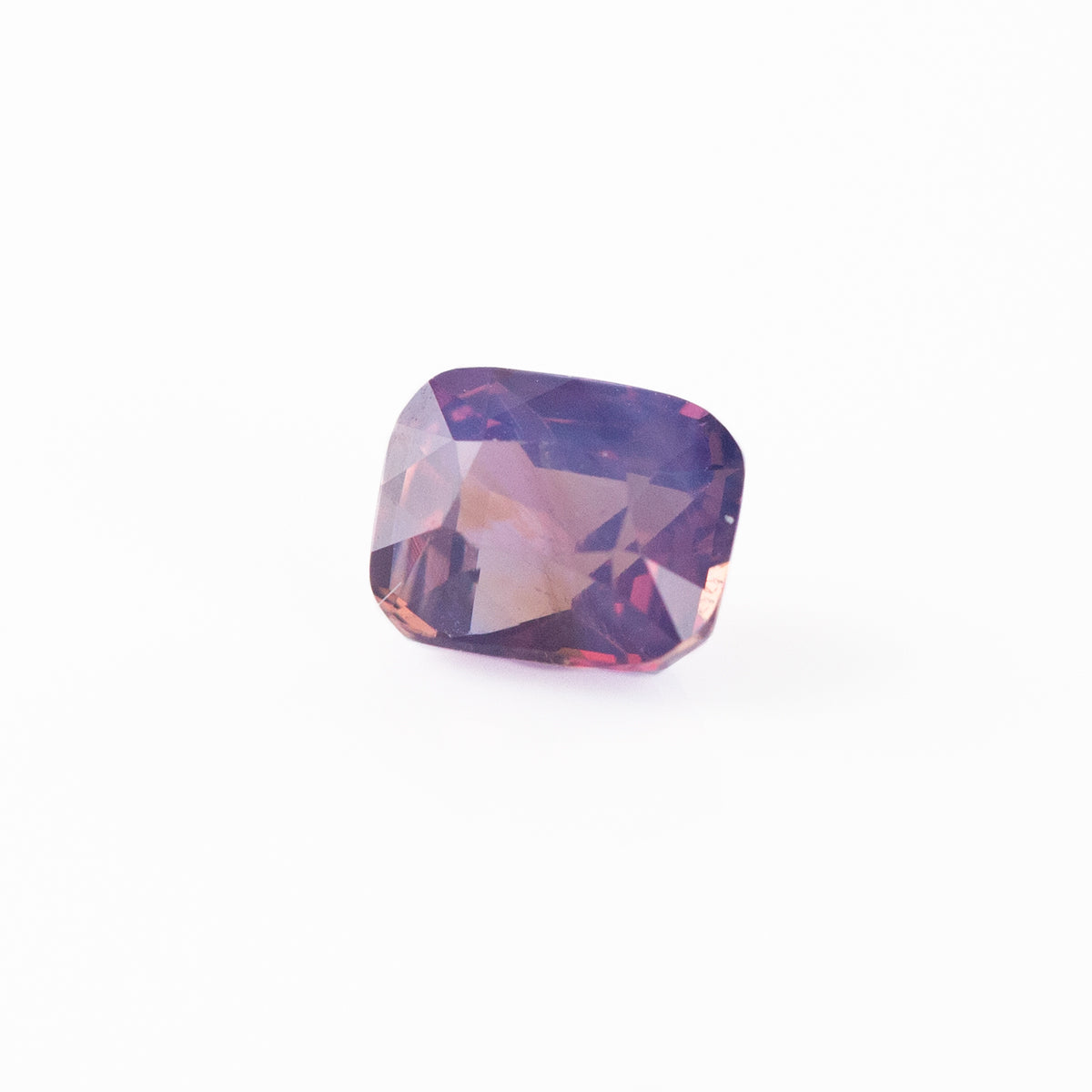 Opalescent Pink Purple Bi-Colour Sapphire Cushion 1.09 carat