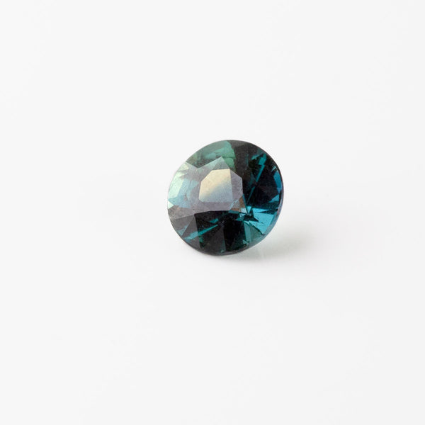 Teal Sapphire Round 1.11 carat