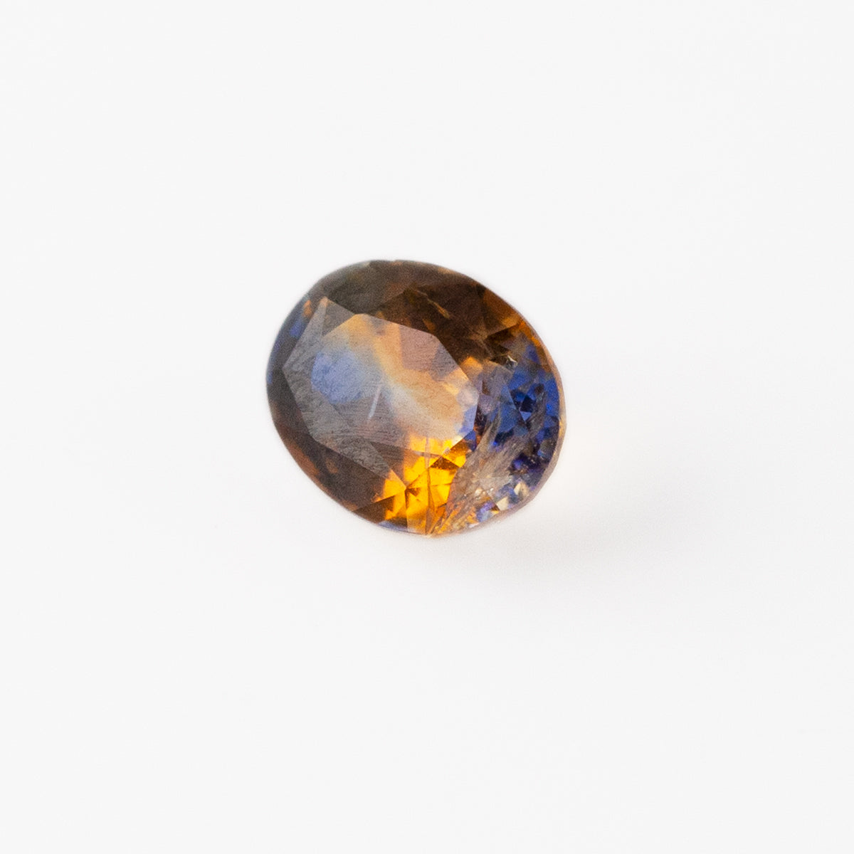 Blue-Orange Bi-Colour Sapphire 1.67 carat