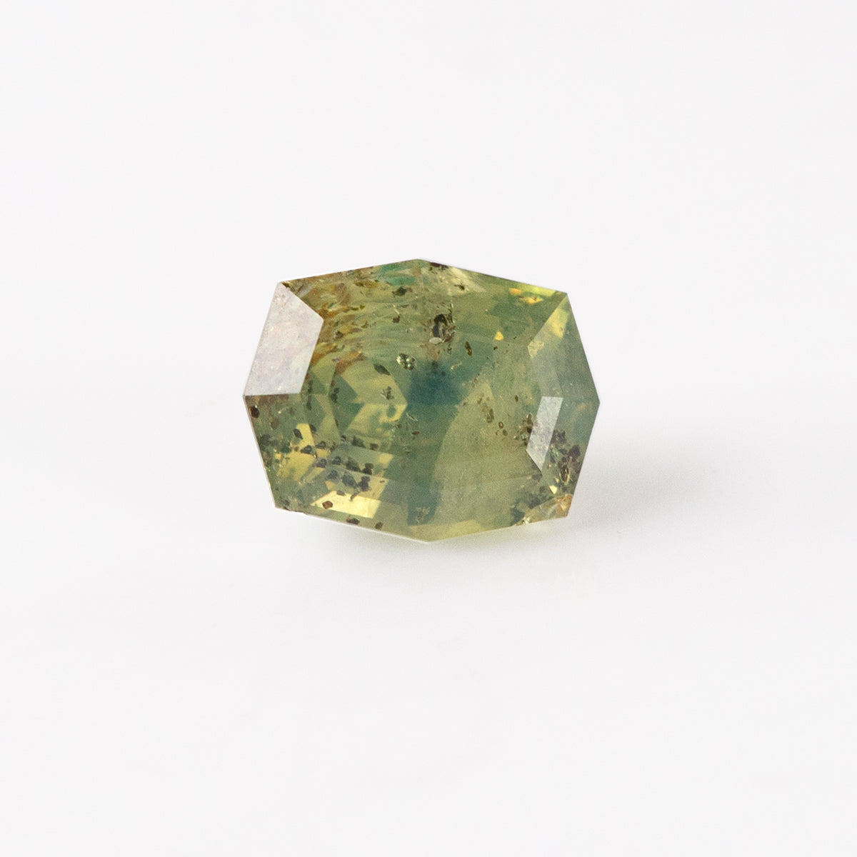 Moss Green Sapphire 3.02 carat