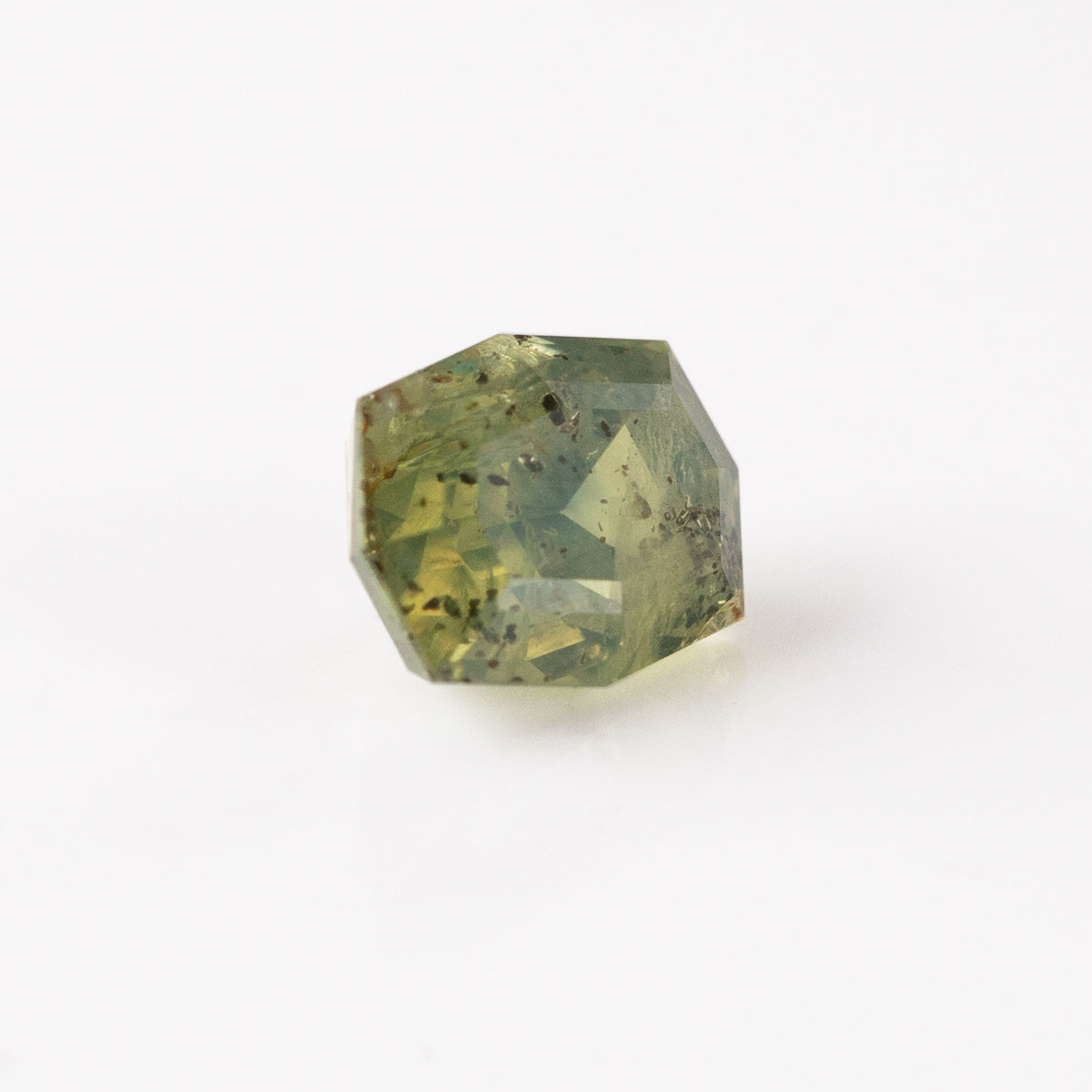 Moss Green Sapphire 3.02 carat