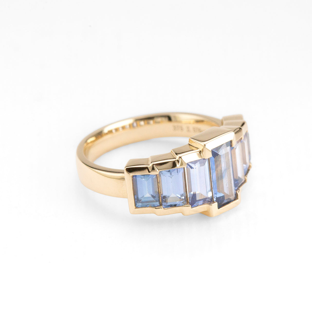 Serene Skies Sapphire Ring