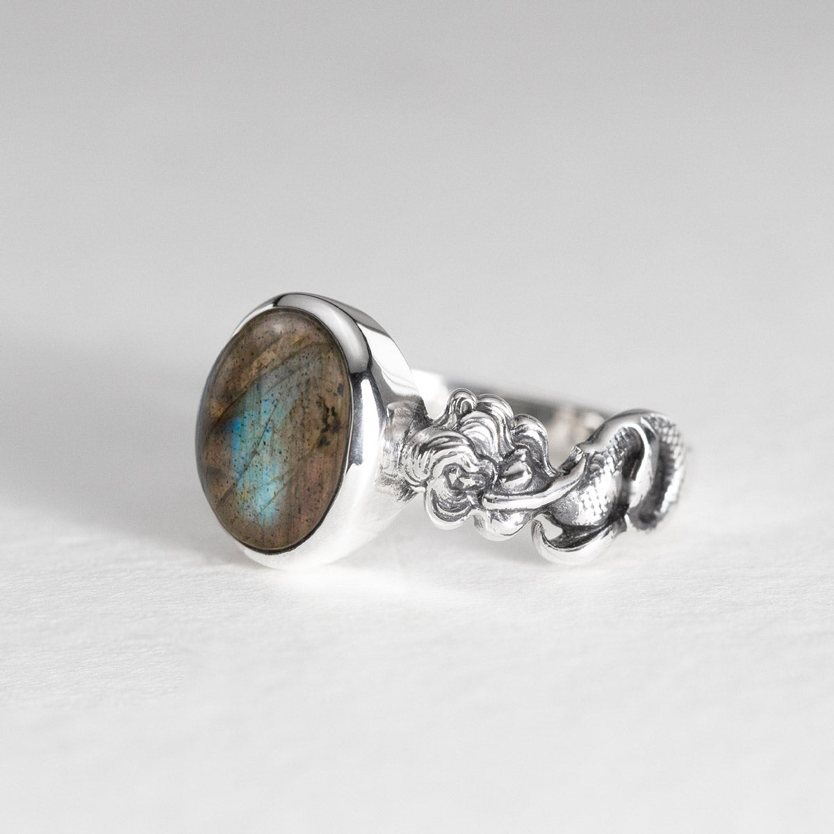 Sirens Ring in Labradorite