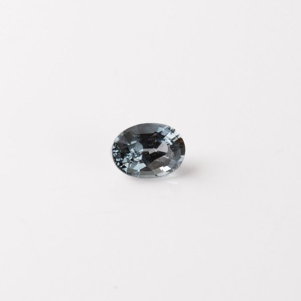 Grey Spinel Oval faceted 0.74 carat