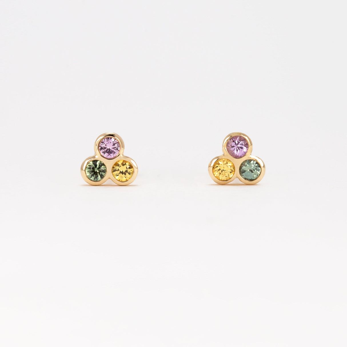 Sapphire Candy Sprinkle Studs