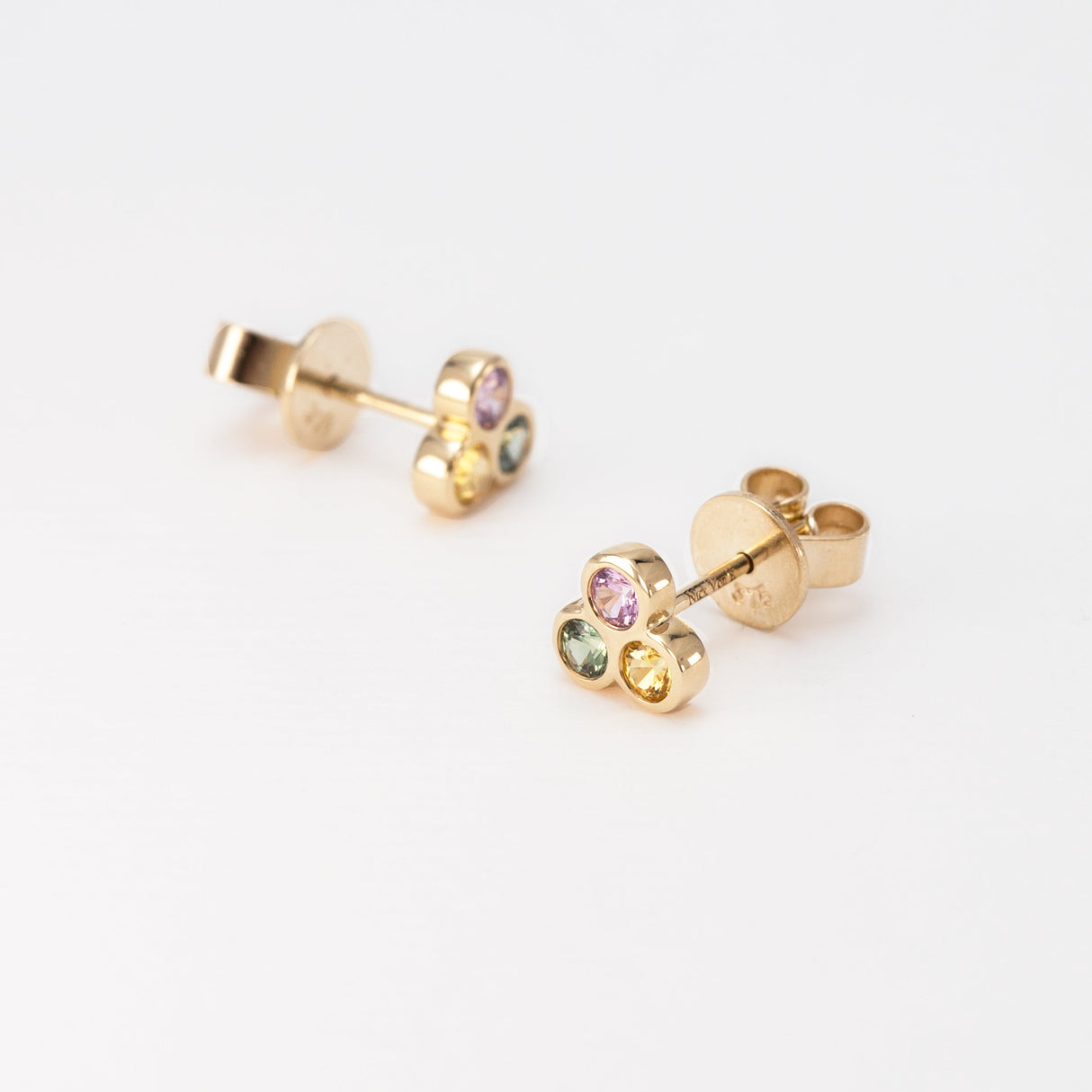 Sapphire Candy Sprinkle Studs